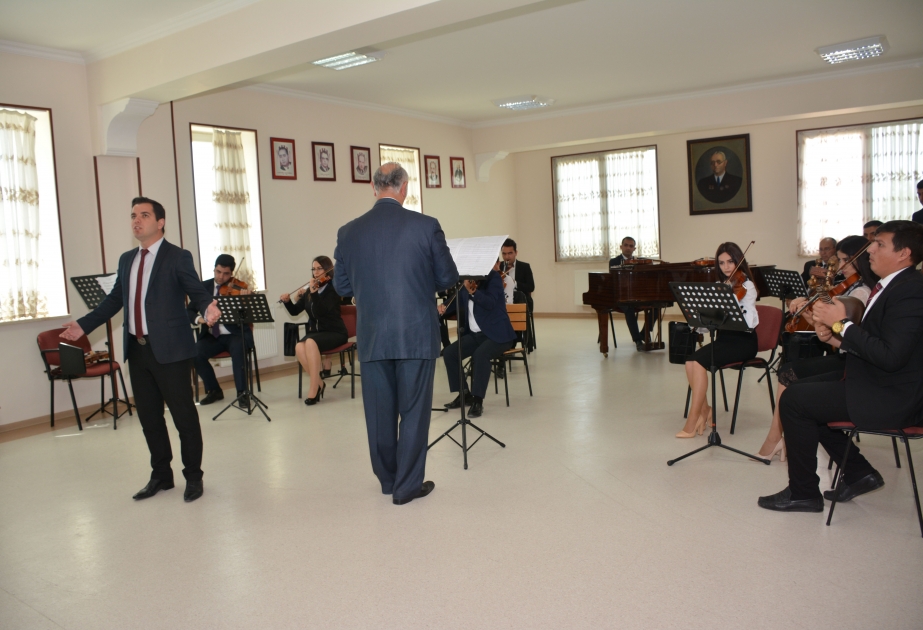 Naxçıvan Dövlət Universitetində hesabat konserti