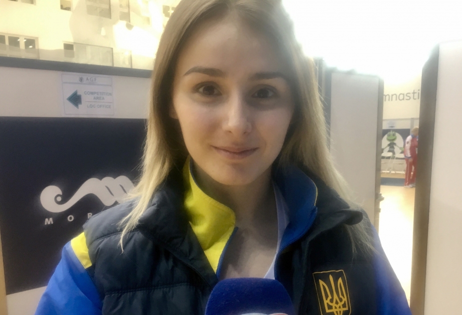 Украинская гимнастка: Конкуренция на европейском первенстве в Баку очень сильная