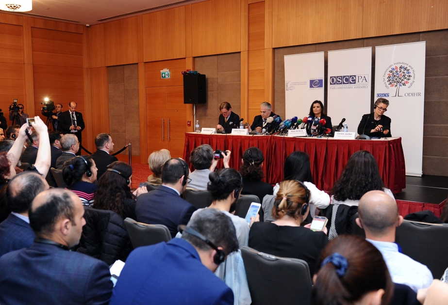 OSCE’s biased report on presidential election in Azerbaijan faces harsh criticism from local media representatives