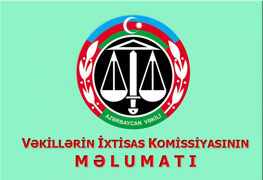 Vəkillər Kollegiyasının üzvü olmaq istəyənlərin sənədlərinin qəbuluna aprelin 16-dan başlanacaq