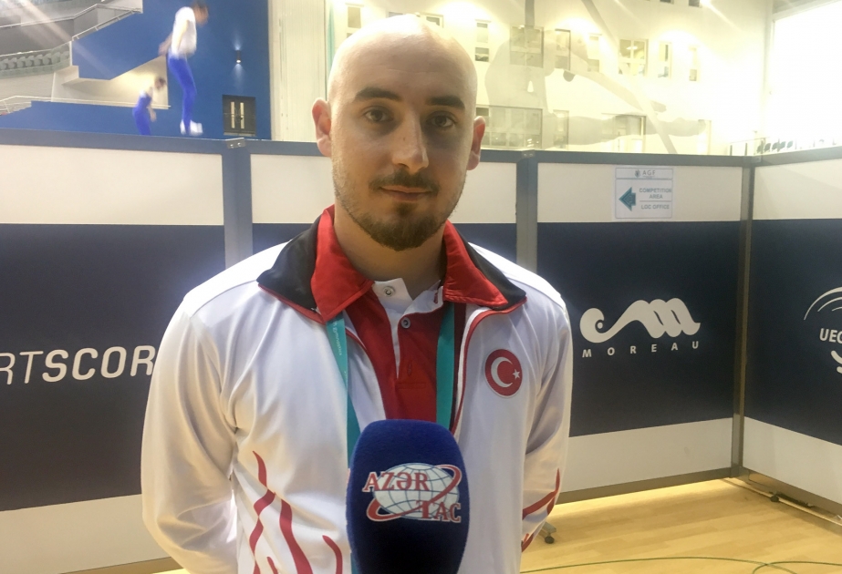 Türkiyəli məşqçi: Azərbaycan gimnastları Avropa çempionatında uğurla çıxış edirlər