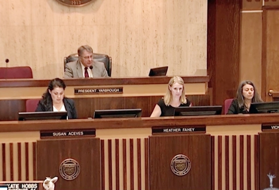 Senate of U.S. State of Arizona adopts a proclamation supporting Azerbaijan’s territorial integrity