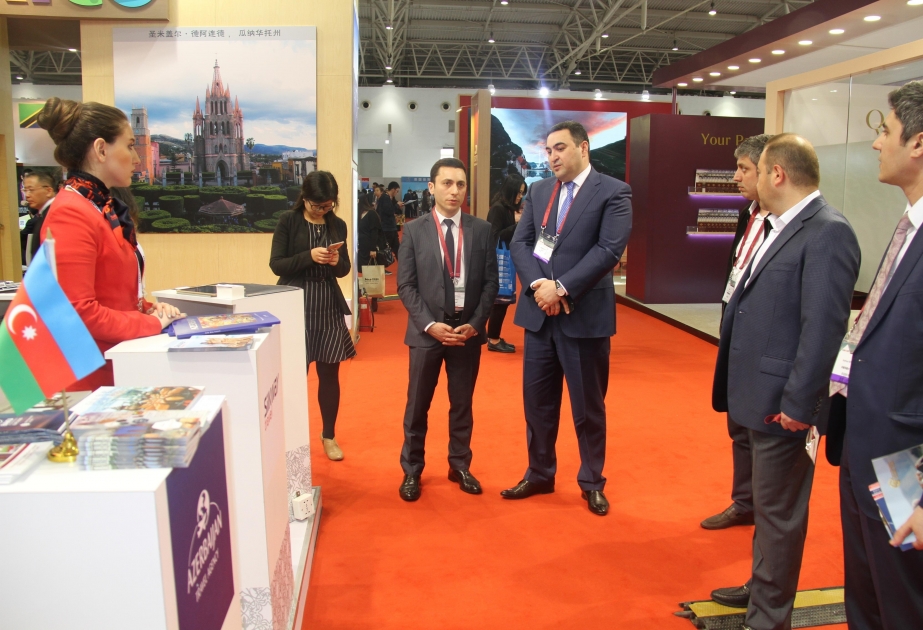 Azərbaycanın turizm imkanları Pekində beynəlxalq sərgidə nümayiş olunur VİDEO