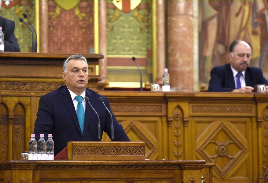 Виктор Орбан выступил в венгерском парламенте