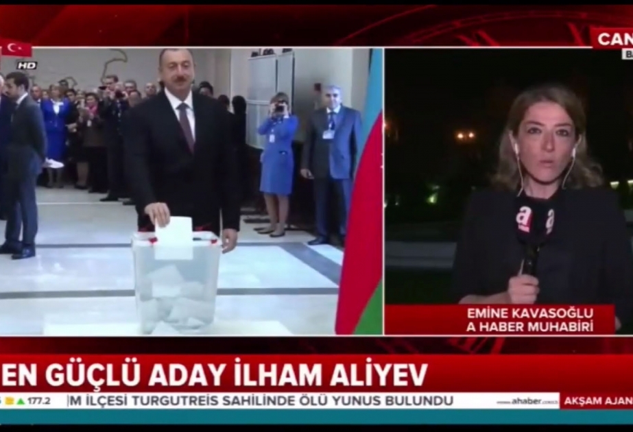 Azərbaycanda keçirilmiş prezident seçkiləri dünya mətbuatında