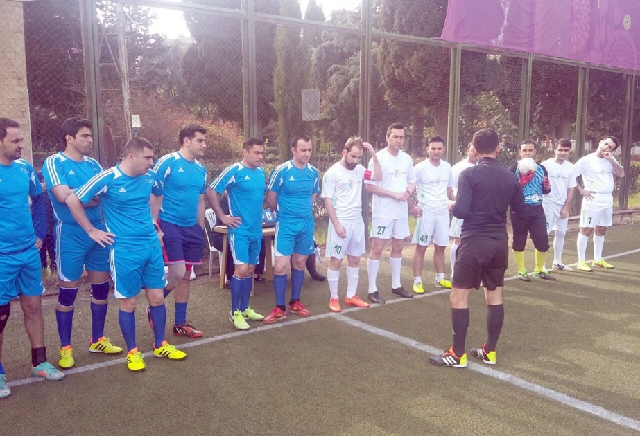 Əmək və Əhalinin Sosial Müdafiəsi Nazirliyinin futbol komandası turnirə qələbə ilə başlayıb