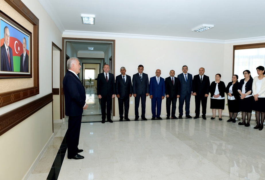 Naxçıvan Muxtar Respublikası Avtomobil Yolları Dövlət Agentliyinin yeni inzibati binası istifadəyə verilib