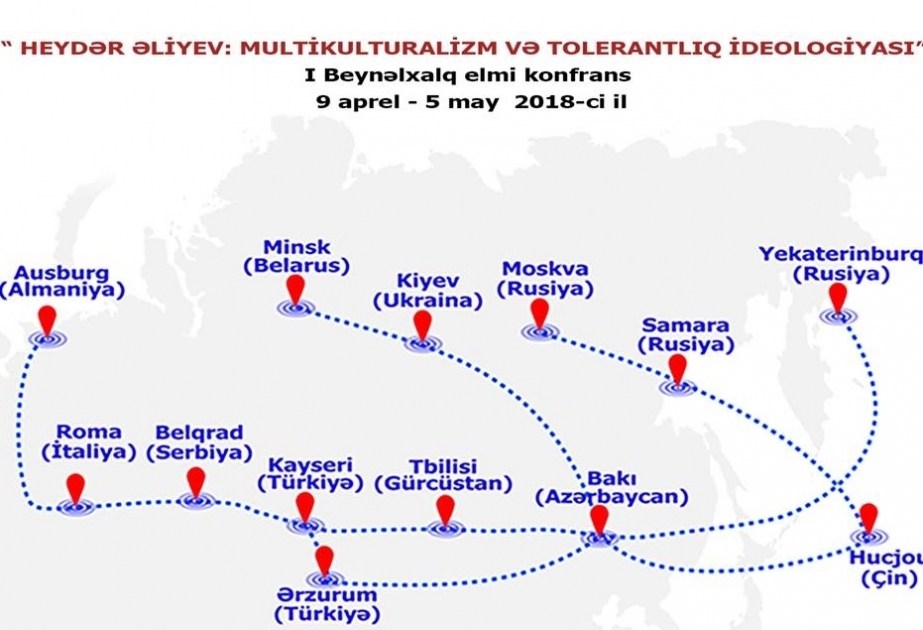 “Heydər Əliyev: multikulturalizm və tolerantlıq ideologiyası” mövzusunda birinci beynəlxalq elmi konfrans davam edir