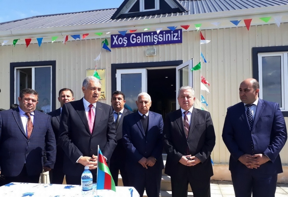Samuxun Burunqovaq kəndində modul tipli məktəb istifadəyə verilib