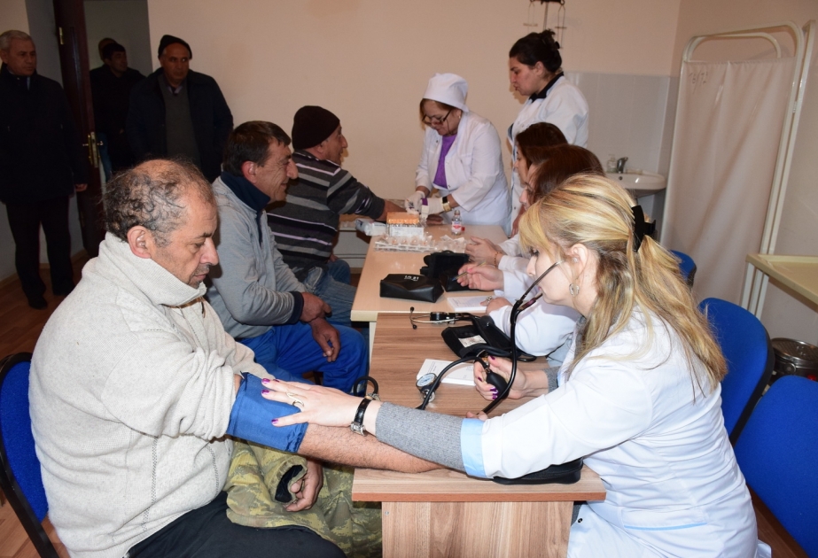 Samuxda 30 mindən çox sakin tibbi müayinədən yararlanıb