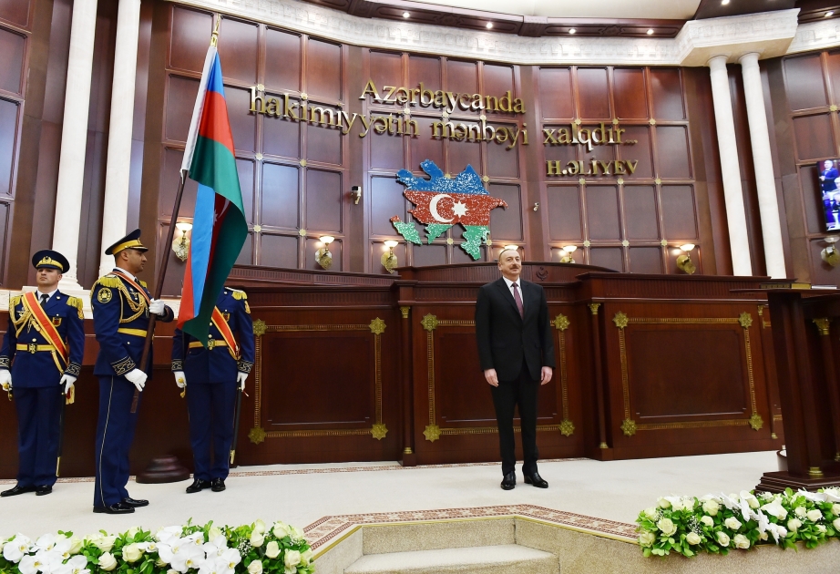 Inauguration ceremony of President Ilham Aliyev held VIDEO