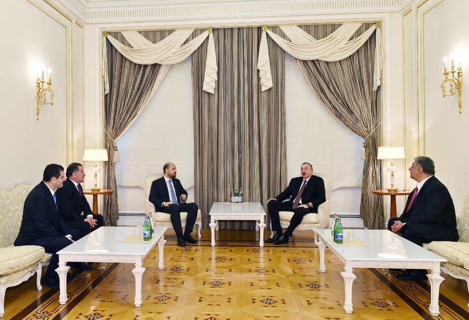 President Ilham Aliyev received Turkish youth and sport minister VIDEO