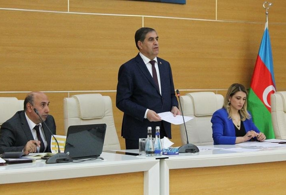 Dövlət Sosial Müdafiə Fondunda keçirilən seminar-müşavirə sosial sığorta borclarının silinməsinə həsr olunub