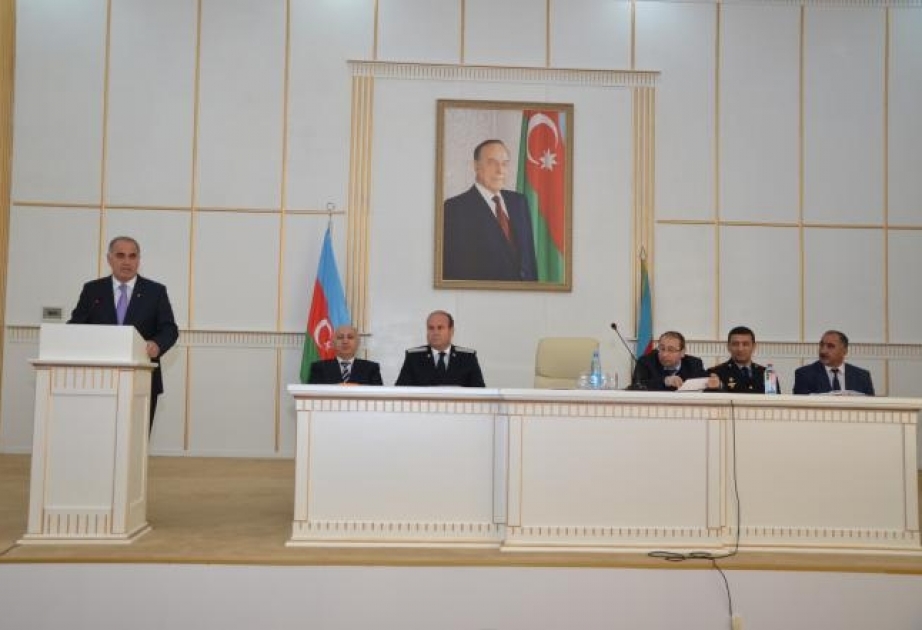 Göyçayda birinci rübün sosial-iqtisadi inkişafının yekunları müzakirə olunub