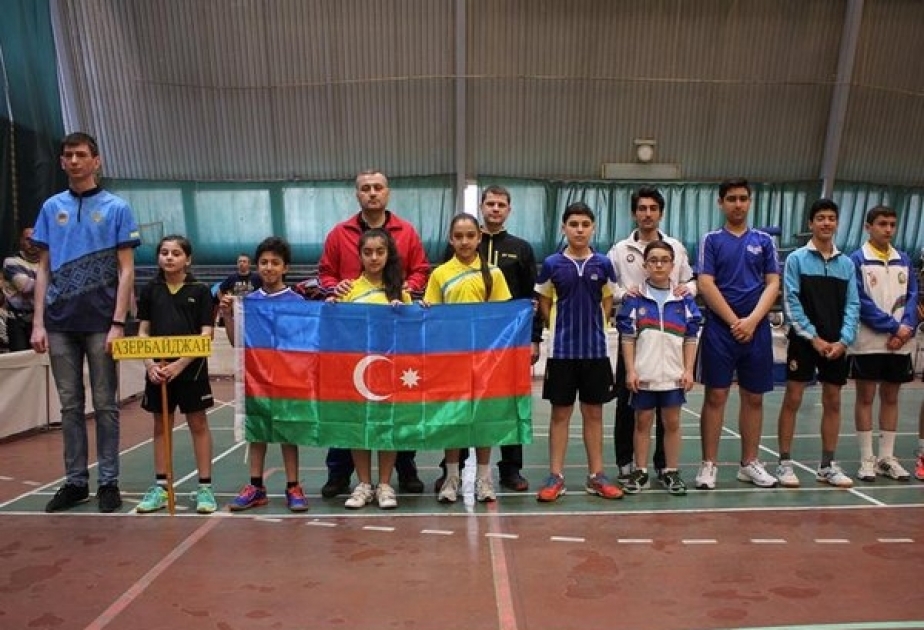 Yeniyetmə badmintonçularımız beynəlxalq turnirdə üçüncü olublar