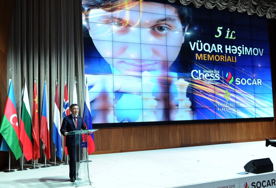 Şəmkirdə Vüqar Həşimov memorialının təntənəli açılış mərasimi olub VİDEO