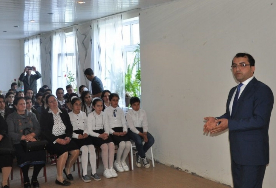 Qəbələ rayonunda “Kitabsevərlər klubu”nun növbəti görüşü olub