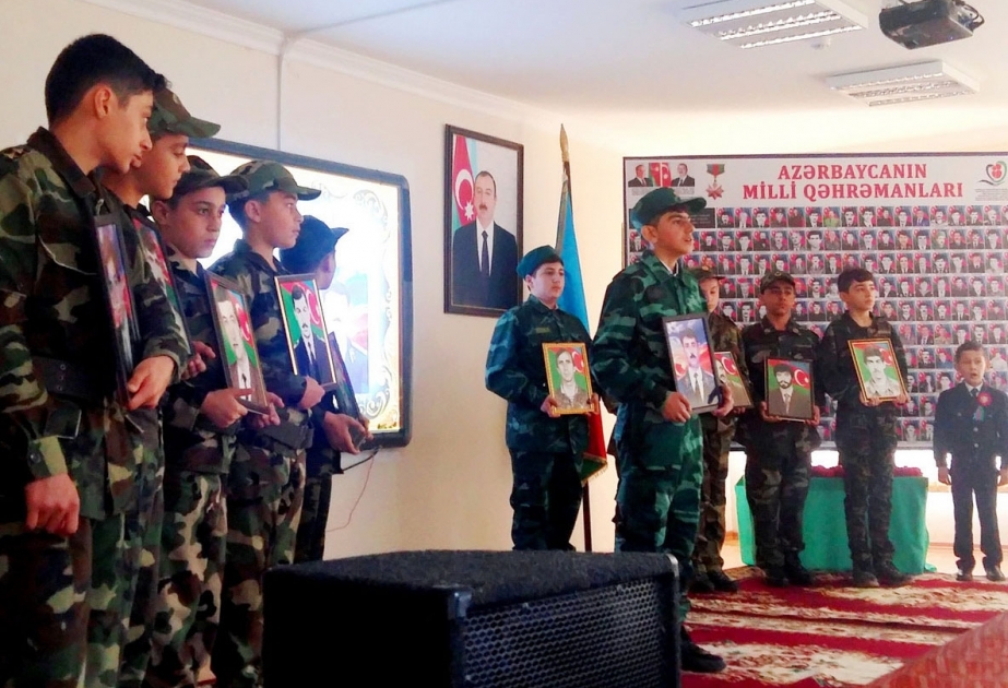 Daha 50 məktəbdə “Milli Qəhrəmanlar” guşəsi yaradılıb
