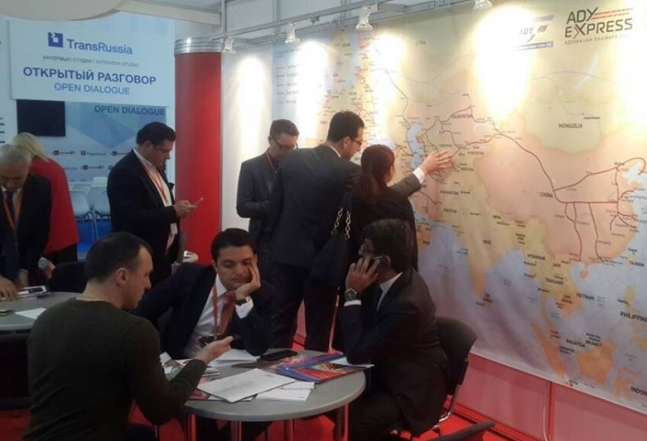 “TransRussia-2018” sərgisində Azərbaycandan keçən beynəlxalq nəqliyyat marşrutlarına yeni tərəfdaşlar qazanılıb