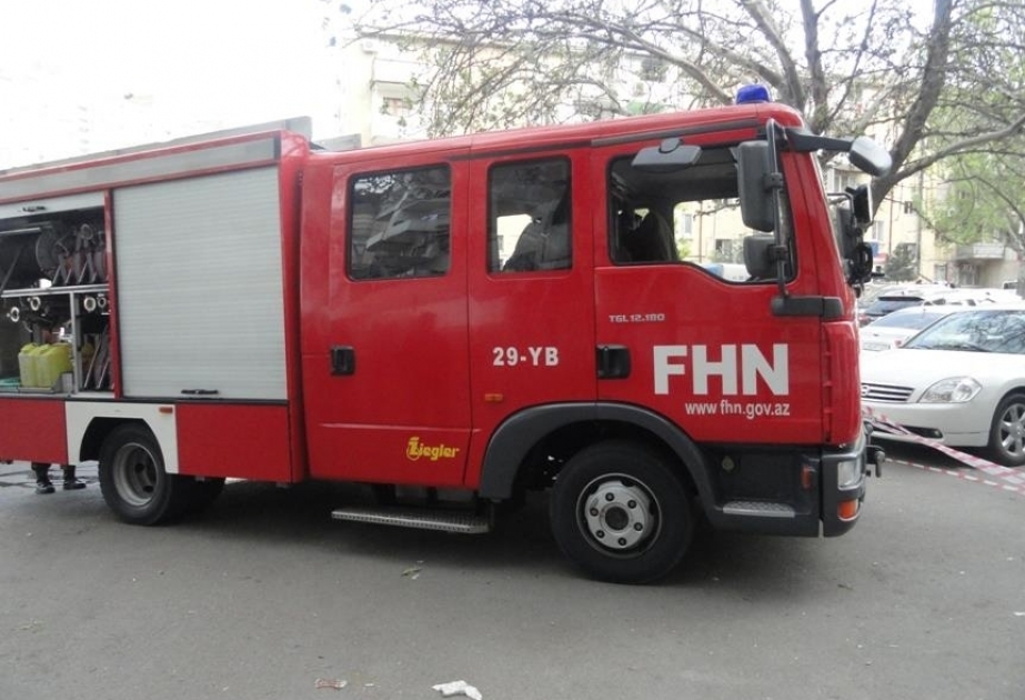 FHN Yasamal rayonunda baş verən yanğınla bağlı məlumat yayıb