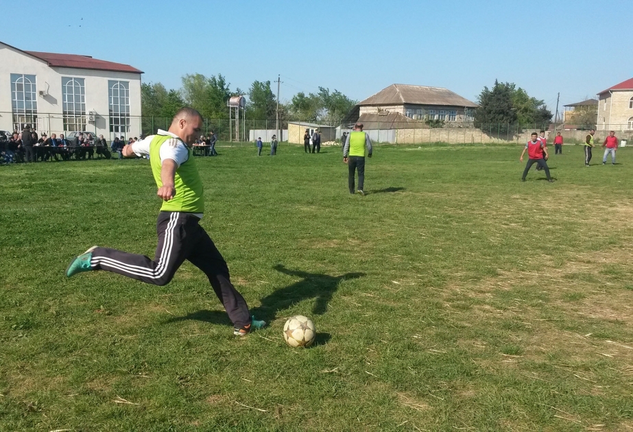 Masallıda futbol üzrə rayon turnirinə start verilib