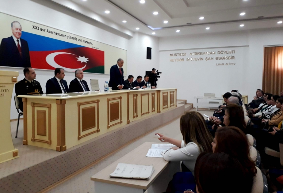 Samuxda cari ilin üç ayında görülən işlər müzakirə olunub