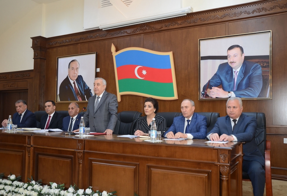 Qubadlı rayonu üzrə birinci rübdə görülən işlər müzakirə olunub