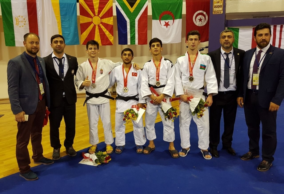 Yeniyetmə cüdoçularımız Tunisdə 15 medal qazanıblar