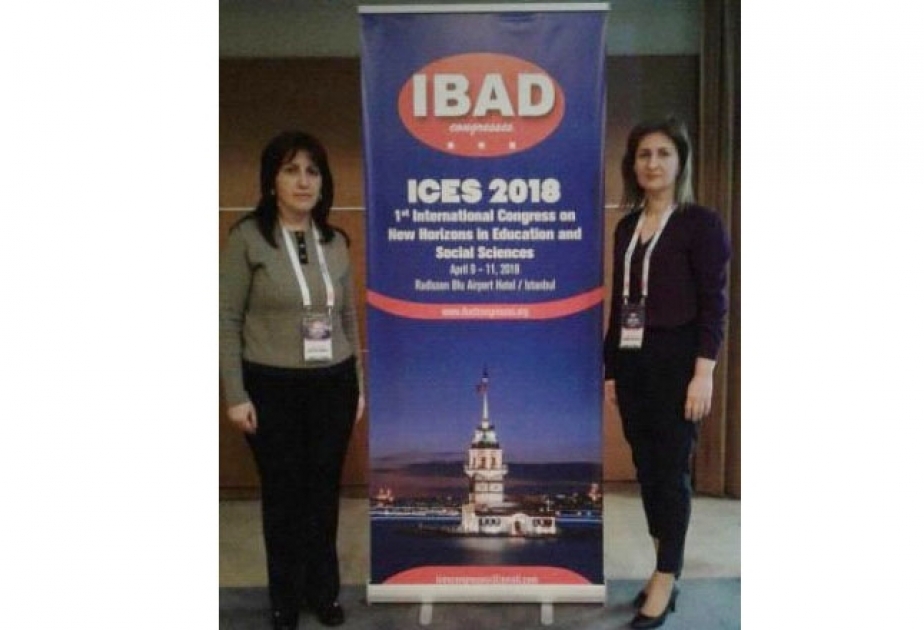 Azərbaycanlı alimlərə beynəlxalq konqresdə uğurlu çıxışlarına görə sertifikatlar verilib