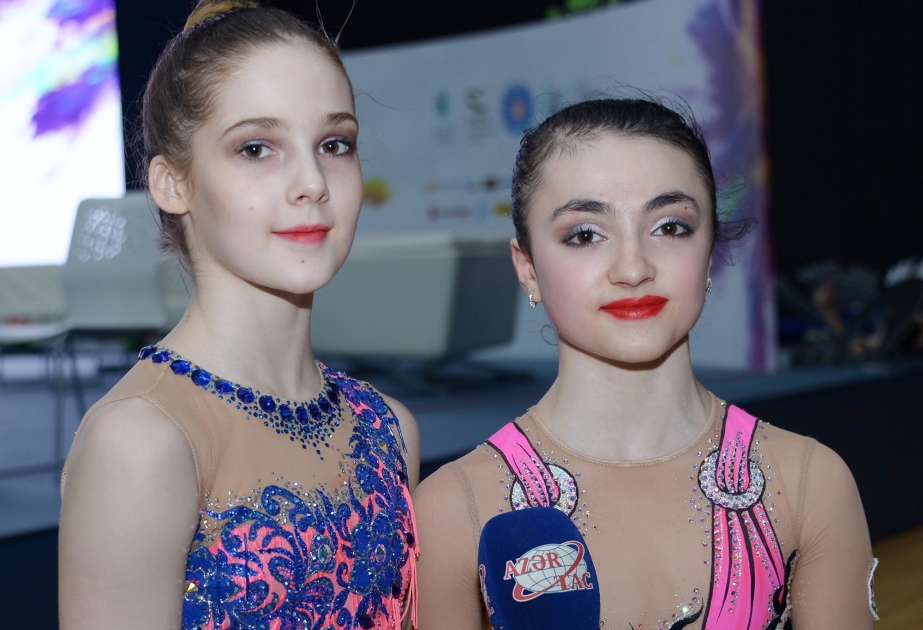 Азербайджанские гимнастки: В нескольких видах планируем попасть в финал