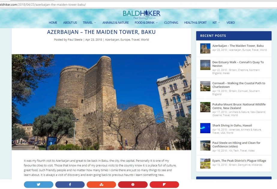 Azərbaycan – Qız Qalası, Bakı