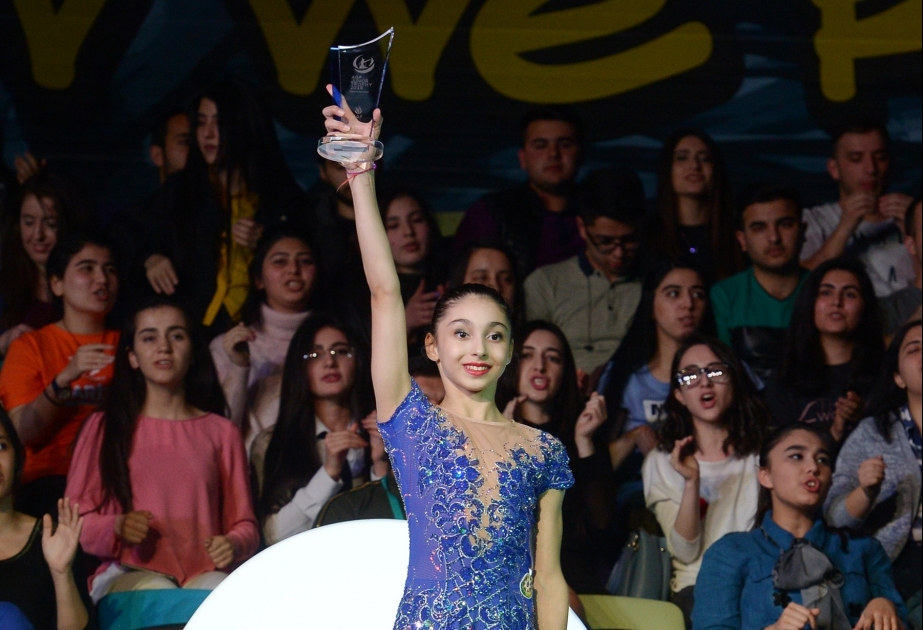 Azərbaycanın gimnastika komandası “AGF Junior Trophy” beynəlxalq turnirinin bürünc medalını qazanıb VİDEO