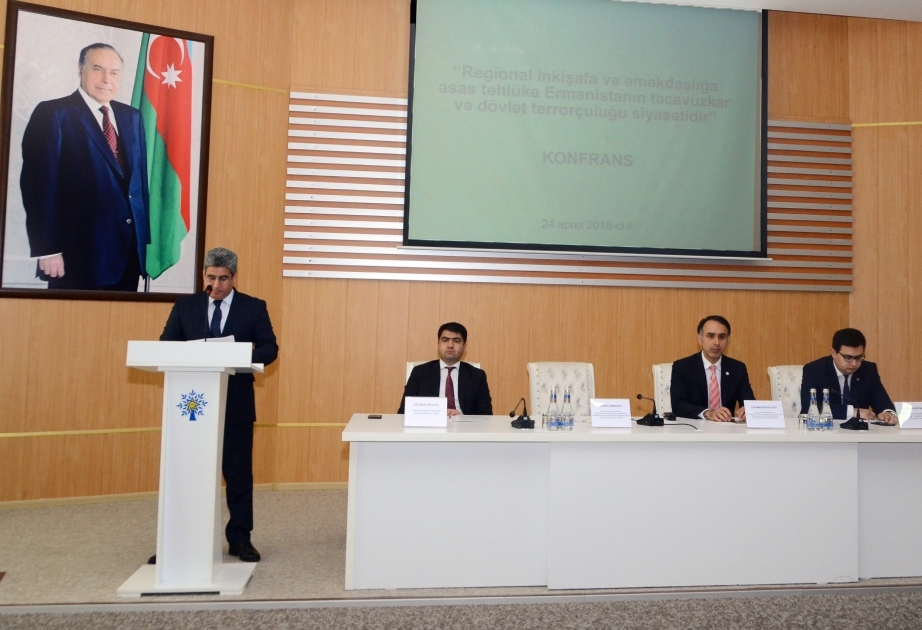 Ermənistanın təcavüzkar və dövlət terrorçuluğu siyasəti regional inkişafa və əməkdaşlığa əsas təhlükədir
