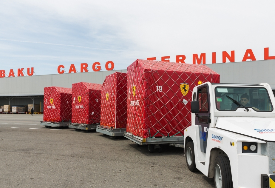 Cargoes for holding 2018 Formula 1 Azerbaijan Grand Prix arrive in Baku