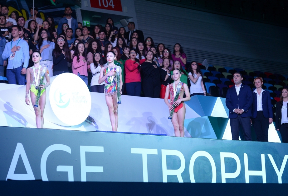 Azerbaijan’s Jalilova wins ribbon gold at AGF Junior Trophy