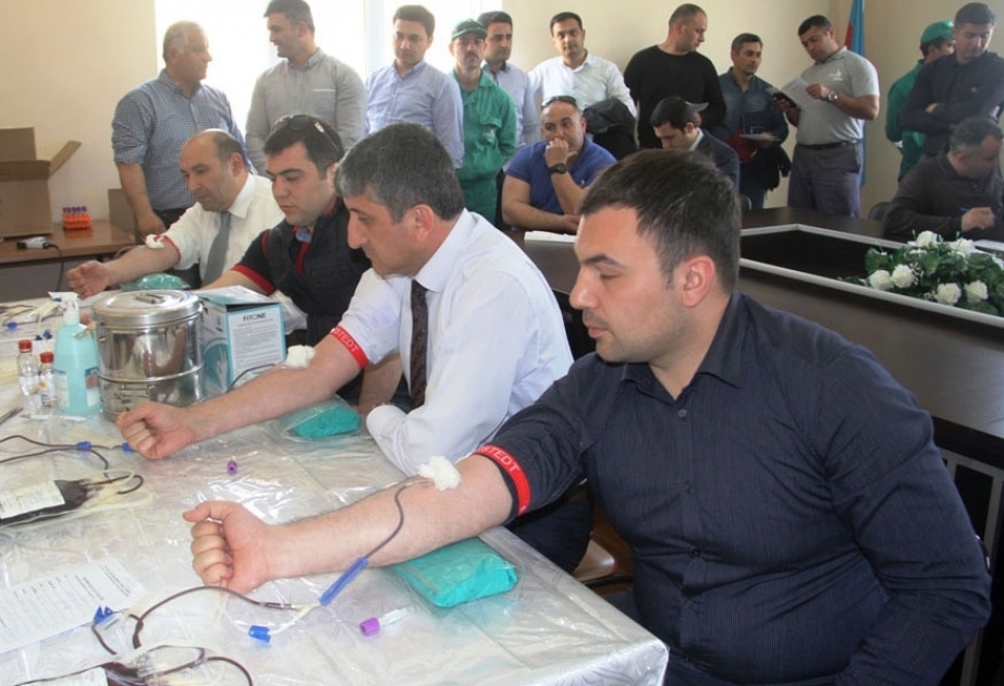 “Təmiz Şəhər” ASC-də “Talassemiyasız həyat naminə” proqramına dəstək məqsədilə qanvermə aksiyası keçirilib
