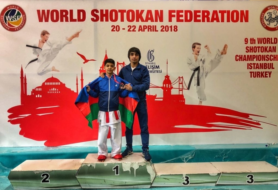 Junior Azerbaijani fighters shine at Shotokan Karate Championships