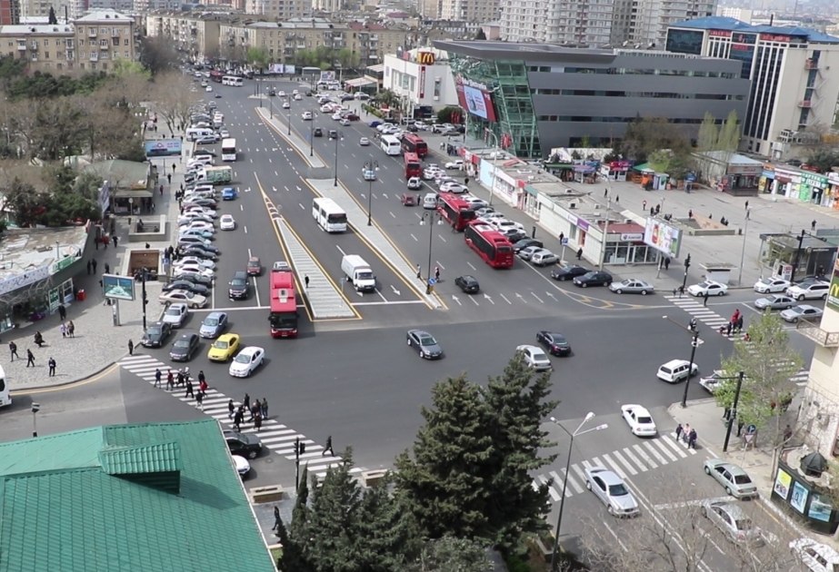 Paytaxtın Təbriz küçəsinin bir hissəsində yenidənqurma işləri yekunlaşdırılıb VİDEO