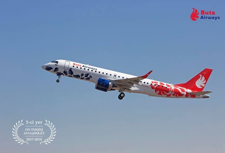“Buta Airways” “Ən dəqiq aviaşirkət” mükafatının qalibi seçilib