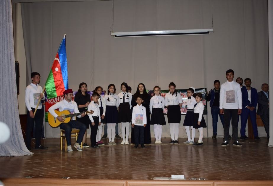 Şəhid Aqil Məlikova həsr olunan ədəbi-bədii kompozisiya ictimaiyyətə təqdim edilib