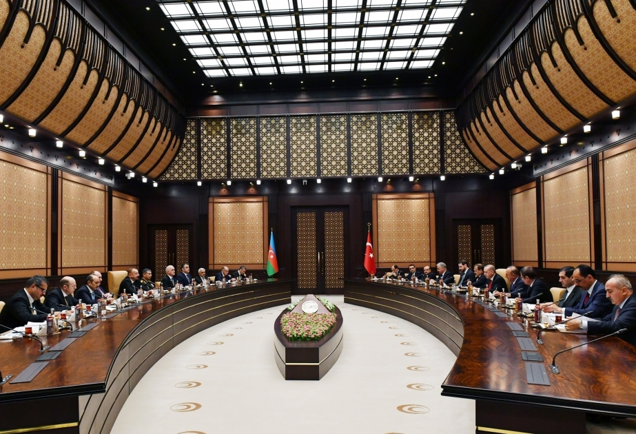 Состоялось VII заседание Совета стратегического сотрудничества высокого уровня Азербайджан-Турция  ОБНОВЛЕНО ВИДЕО