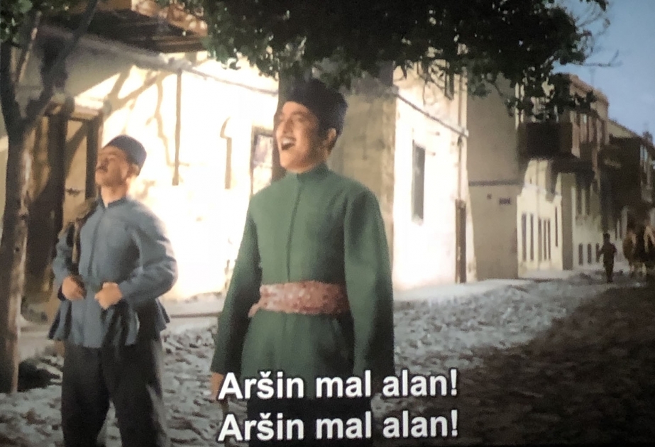 Monteneqroda “Arşın mal alan” filmi nümayiş olunub