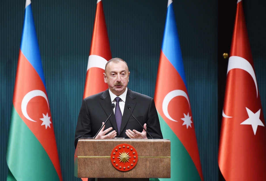 President of Azerbaijan: Turkey is a force on a global scale today and its power is gradually growing