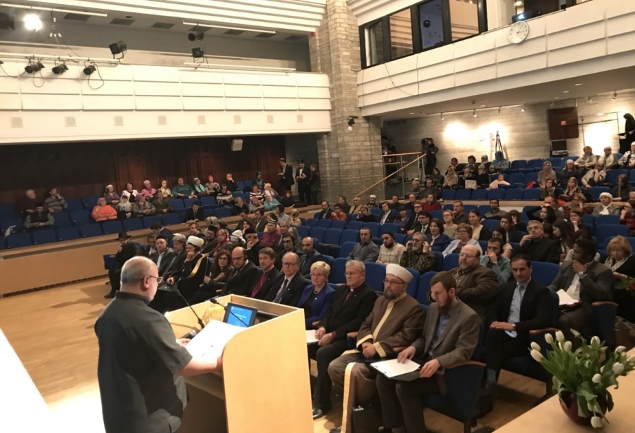 “Estoniyada müsəlman icmasının 90 ili” mövzusunda konfrans keçirilib