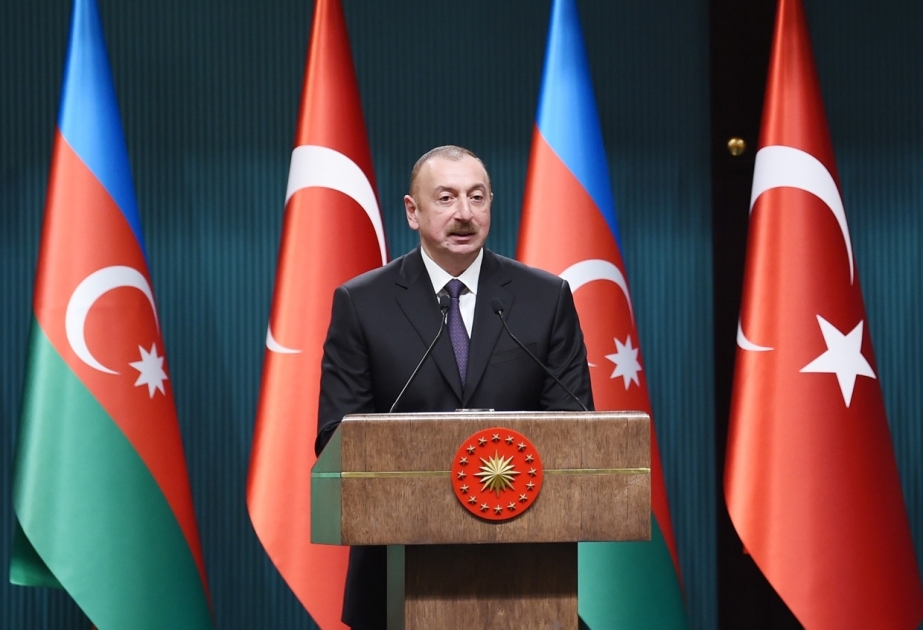 President Ilham Aliyev: Projects jointly implemented by Turkey and Azerbaijan multiply our strength and ensure stability in the region