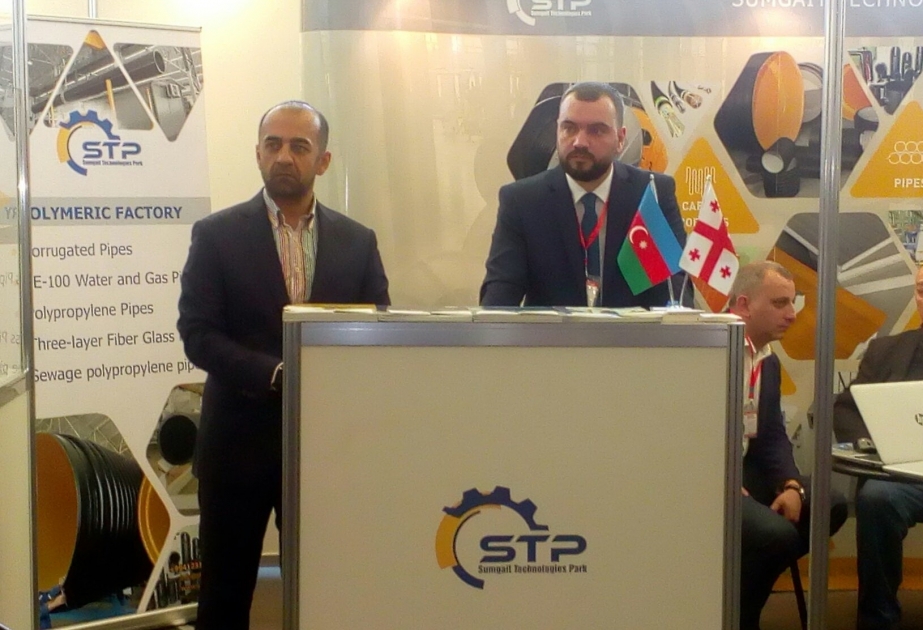 “Sumqayıt Texnologiyalar Parkı" MMC Tbilisidə Beynəlxalq "Caucasus Build-2018" sərgisində iştirak edir