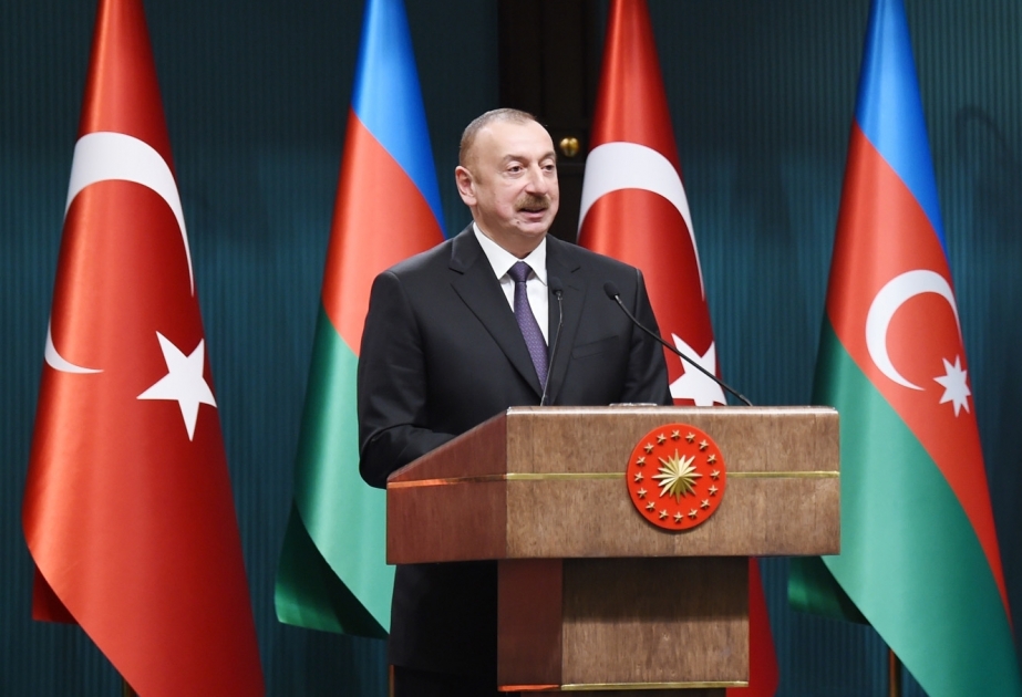 There is no other country in the world to provide us with so much support in the settlement of Nagorno-Karabakh conflict as Turkey, Azerbaijani President