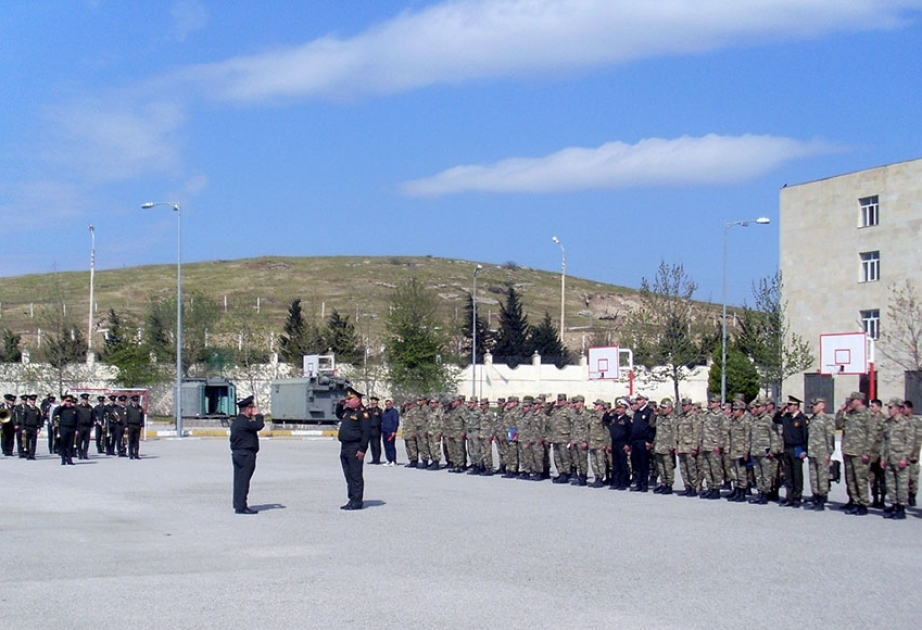 Azərbaycan Ordusunda hərbi beşnövçülük üzrə birincilik yarışları start götürüb