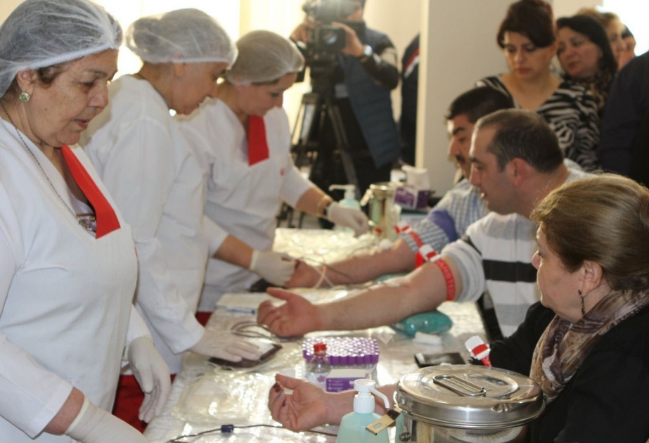 Sabunçuda “Qan ver - yaşat” aksiyasına 287 könüllü qoşulub