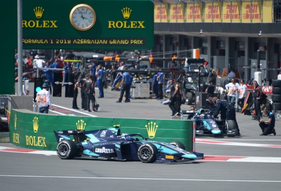 Bakıda keçirilən Formula 2 yarışlarında sıralanma turuna yekun vurulub